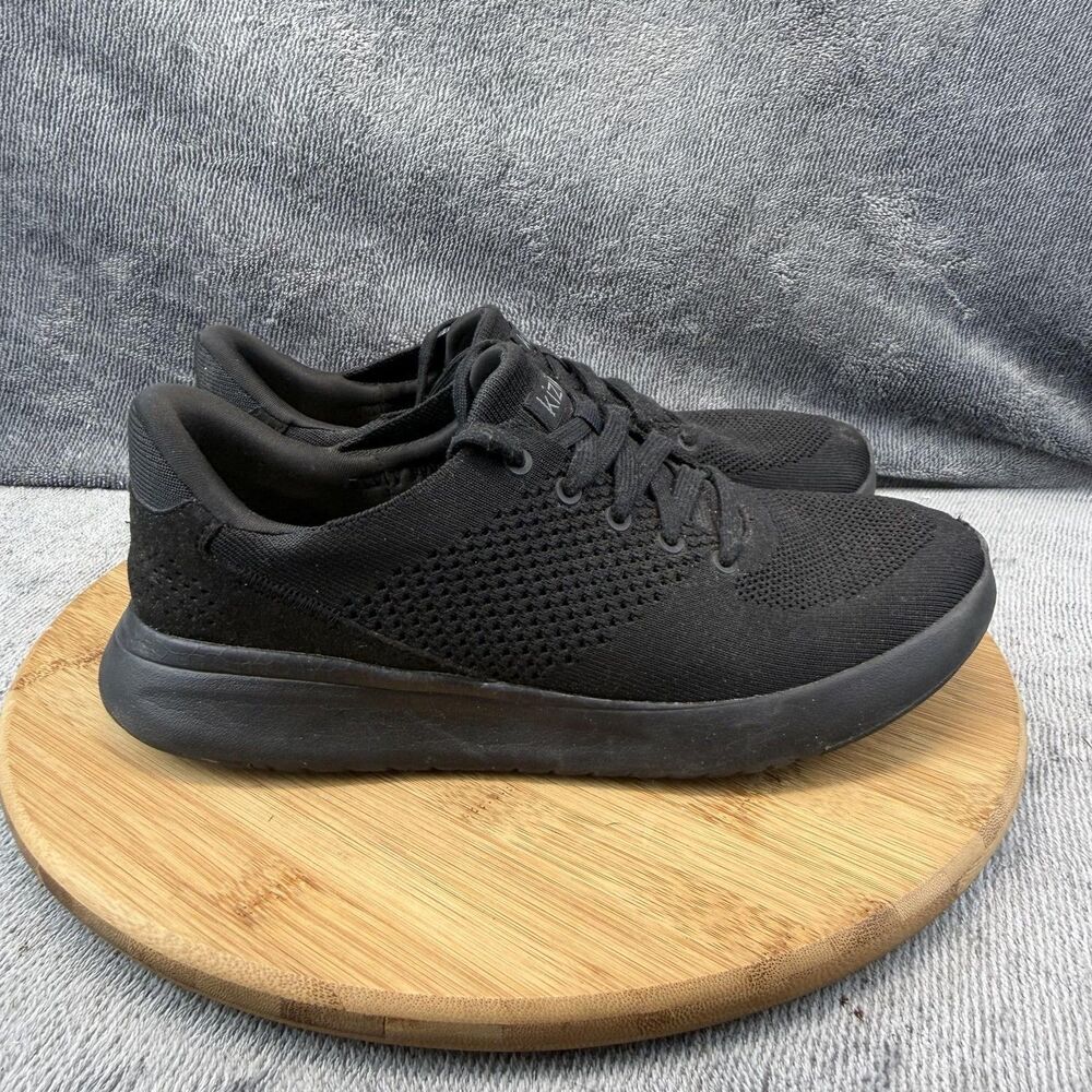 Kizik Shoes Womens Size 9 Black Mesh Running Walking Sneakers D3FC DLIMBK02-1D
